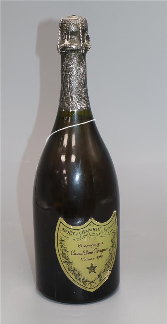 A 1980 bottle of Moet & Chandon Champagne